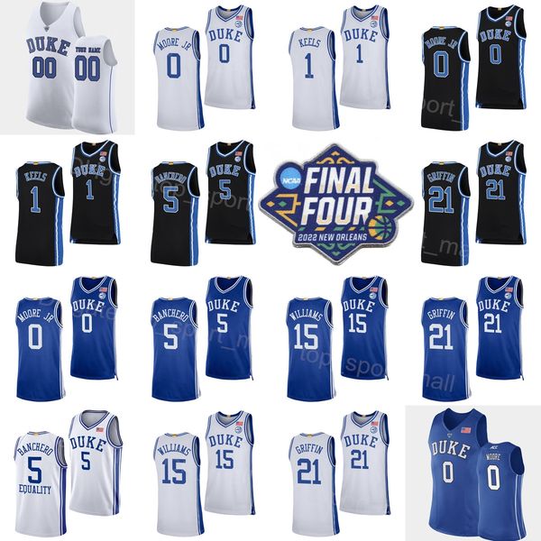 ncaa basketball college final four blue devils 5 paolo banchero jersey university 0 wendell moore jr 1 trevor keels 15 mark williams 21 aj g, Black
ncaa basketball college final four blue devils 5 paolo banchero jersey university 0 wendell moore jr 1 trevor keels 15 mark williams 21 aj g, Black