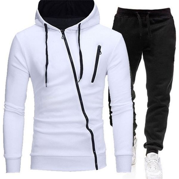 2020 tracksuit men two pieces set hoodies pants sweatshirt zipper sportswear causal mens clothing male hooded ropa hombre lj201123, Gray
2020 tracksuit men two pieces set hoodies pants sweatshirt zipper sportswear causal mens clothing male hooded ropa hombre lj201123, Gray