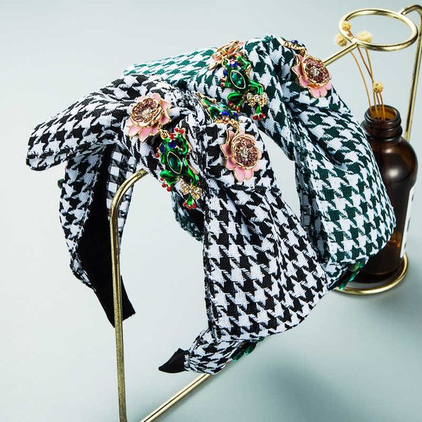 heming hair hoop exaggerated bow flower cloth headband personalized alloy oil dripping diamond headdress female, Silver
heming hair hoop exaggerated bow flower cloth headband personalized alloy oil dripping diamond headdress female, Silver