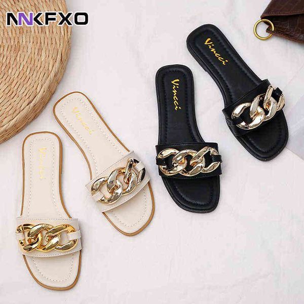 2022 new brand women slippers fashion metal chain sandals casual outdoor slides flip flops comfort low-heel shoes vc3249 y220622, Black
2022 new brand women slippers fashion metal chain sandals casual outdoor slides flip flops comfort low-heel shoes vc3249 y220622, Black