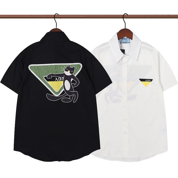 summer men shirts designer casual black cat printed button lapel cardigan short sleeve fashion mens shirtorange business affairs t-shirt siz, White;black
summer men shirts designer casual black cat printed button lapel cardigan short sleeve fashion mens shirtorange business affairs t-shirt siz, White;black