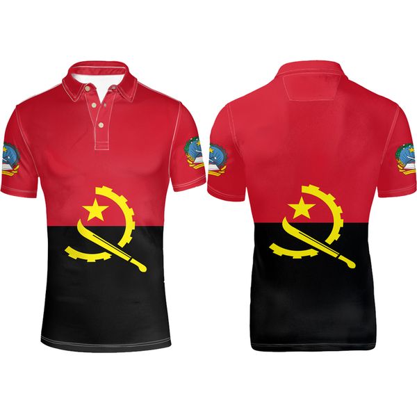 angola male youth custom name number s po ao polo shirt ago flag portuguese angolan nation country casual clothes 220608, White;black
angola male youth custom name number s po ao polo shirt ago flag portuguese angolan nation country casual clothes 220608, White;black