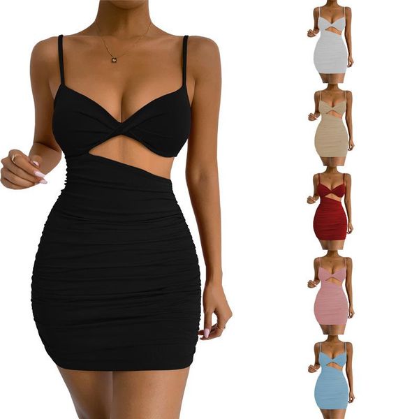 casual dresses aross border women's irregular suspender skirt 2022 european and american hollow slim fit pleated hip wrap dresscasu, Black;gray
casual dresses aross border women's irregular suspender skirt 2022 european and american hollow slim fit pleated hip wrap dresscasu, Black;gray