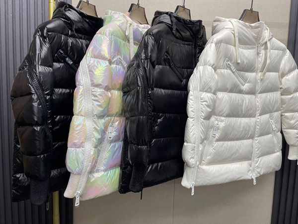 ladies coat down jacket winter parka casual thickening windproof warm removable hat coat outer badge decorative white duck, Black
ladies coat down jacket winter parka casual thickening windproof warm removable hat coat outer badge decorative white duck, Black