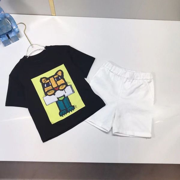 child designer clothe sets childrens kids short sleeve t-shirt with letters cat print shorts set suit brand boys clothing cotton tees size 9, White
child designer clothe sets childrens kids short sleeve t-shirt with letters cat print shorts set suit brand boys clothing cotton tees size 9, White