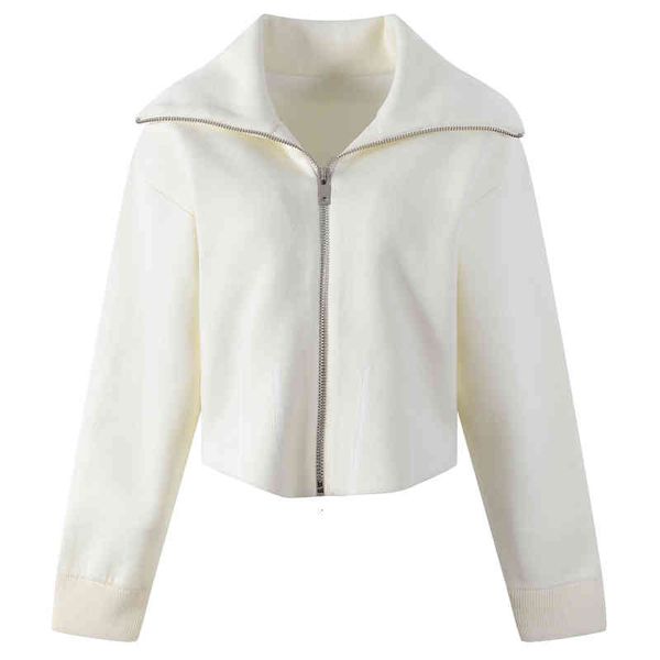 women's knits tees autumn and winter lapel letter sweater zipper short waist closing slim fit jacket cardigan a4zi, White
women's knits tees autumn and winter lapel letter sweater zipper short waist closing slim fit jacket cardigan a4zi, White