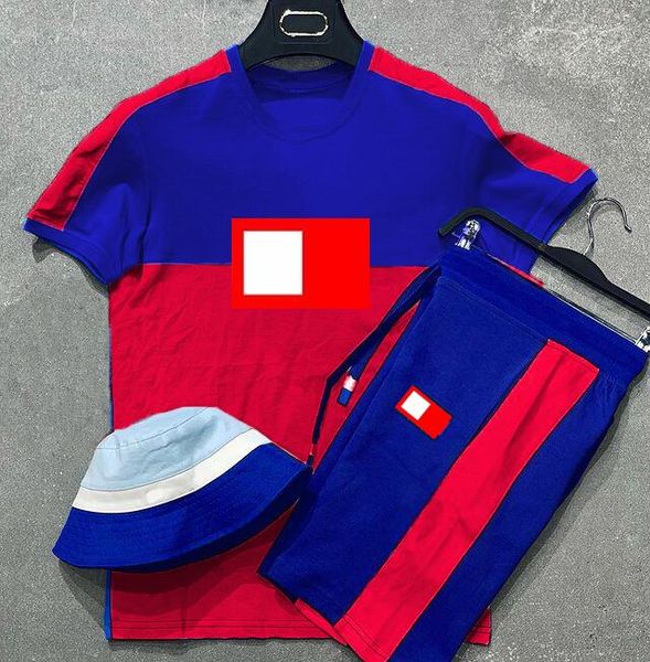 2022 new mens tracksuits designer jogging suits men summer patchwork t-shirts and short pants 2 piece sets outdoor sweat suits casual shorts, Gray
2022 new mens tracksuits designer jogging suits men summer patchwork t-shirts and short pants 2 piece sets outdoor sweat suits casual shorts, Gray