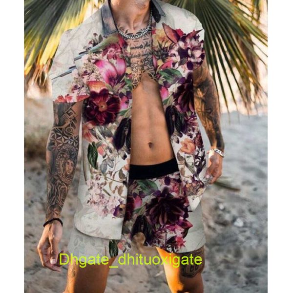men's casual summer shirts tracksuit hawaiian sets t-shirts printing luxury swim short sleeve button men shirt suit vacation beach fash, White;black
men's casual summer shirts tracksuit hawaiian sets t-shirts printing luxury swim short sleeve button men shirt suit vacation beach fash, White;black