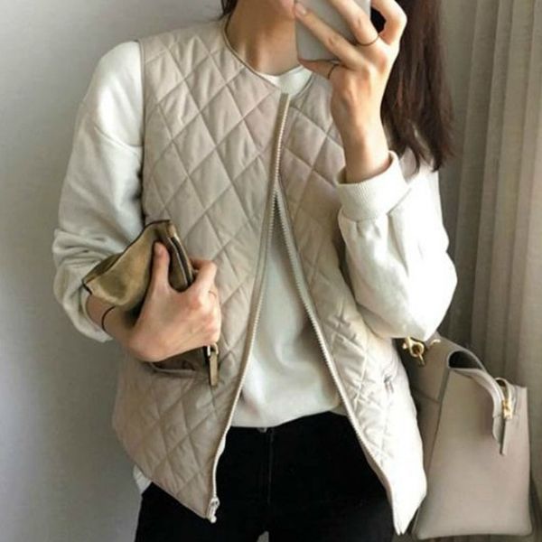 cotton women short paragraph lightweight coat round neck long loose vest autumn and winter zipper 201031, Black;white
cotton women short paragraph lightweight coat round neck long loose vest autumn and winter zipper 201031, Black;white