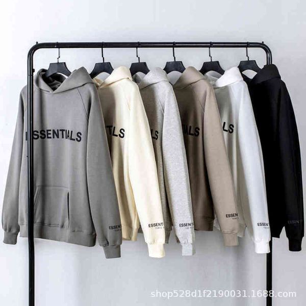 new high-end fog essentials drop printed fleece hoodie in autumn and winter, Black;white
new high-end fog essentials drop printed fleece hoodie in autumn and winter, Black;white