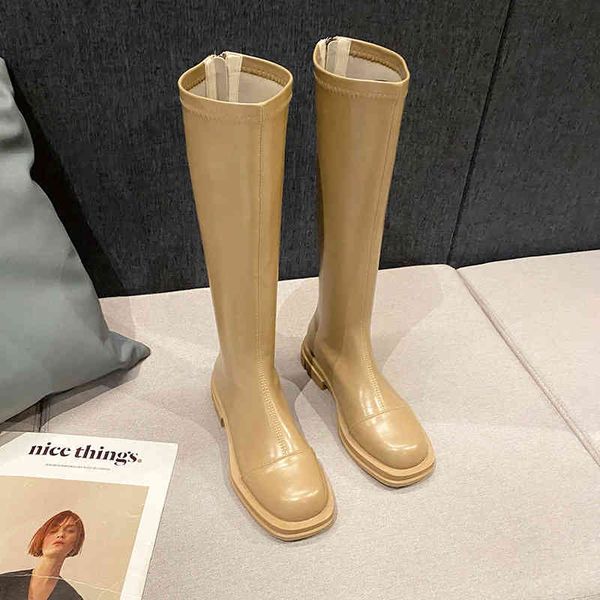 boots long boots female autumn and winter korean version versatile martin below the knee high back zipper thick heel knight gmky, Black
boots long boots female autumn and winter korean version versatile martin below the knee high back zipper thick heel knight gmky, Black