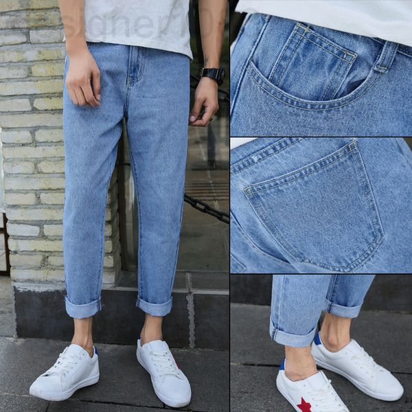 men's jeans designer spring light hong kong style loose straight jeans korean chic trend handsome versatile wide leg 6fn0, Blue
men's jeans designer spring light hong kong style loose straight jeans korean chic trend handsome versatile wide leg 6fn0, Blue