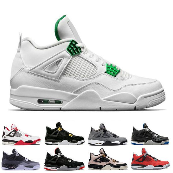 with box classic 4 mens jumpman basketball shoes court purple loyal blue pine green bred pure money 4s sneakers sports, Black
with box classic 4 mens jumpman basketball shoes court purple loyal blue pine green bred pure money 4s sneakers sports, Black