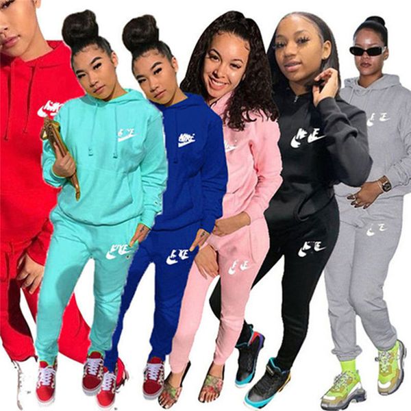 2022 brand designer women letter tracksuits winter fall solid color casual 2 piece sets hoodies pants fashion hooded sports suit long sleeve, Gray
2022 brand designer women letter tracksuits winter fall solid color casual 2 piece sets hoodies pants fashion hooded sports suit long sleeve, Gray