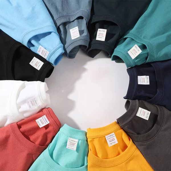 designer tide t shirts solid color short sleeve high street loose oversize casual t-shirt 100% pure cotton for men and women, White;black
designer tide t shirts solid color short sleeve high street loose oversize casual t-shirt 100% pure cotton for men and women, White;black
