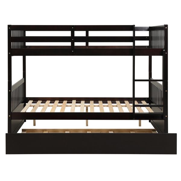 for bedroom furniture full over full bunk bed with trundle convertible to 2 grey platform beds ladder and safety rails kids teens adults
for bedroom furniture full over full bunk bed with trundle convertible to 2 grey platform beds ladder and safety rails kids teens adults