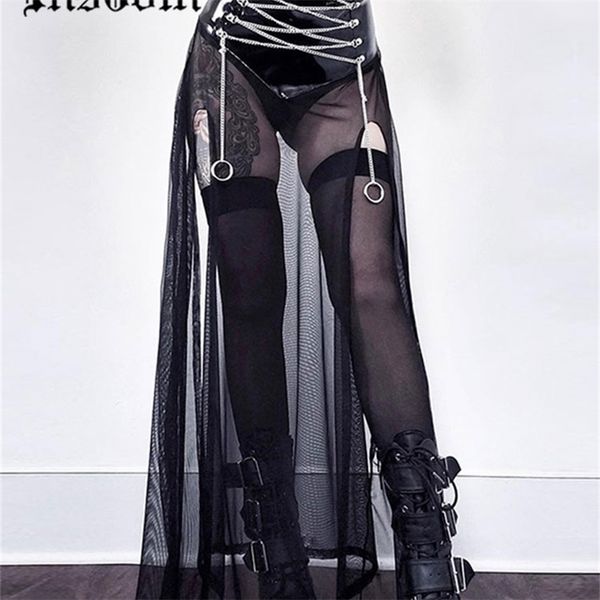 insgoth grunge punk black chain lace up skirt y2k goth harajuku faux fur patchwork split long skirts summer fashion skirt 220701
insgoth grunge punk black chain lace up skirt y2k goth harajuku faux fur patchwork split long skirts summer fashion skirt 220701