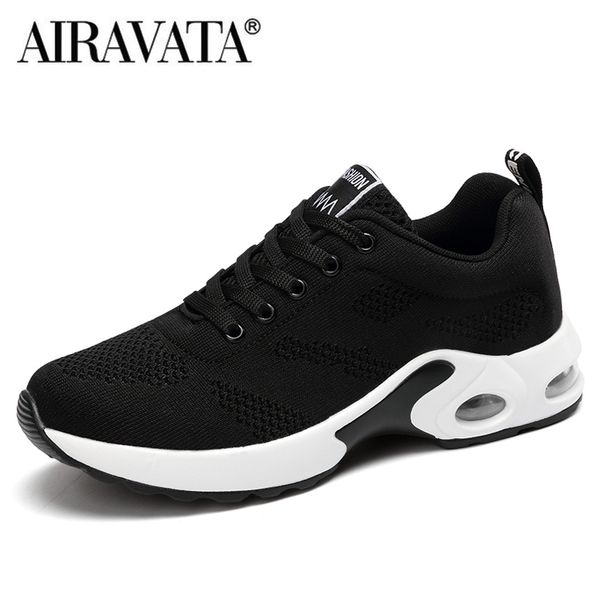 women s fashion air cushion sports running flat soft bottom sneaker mesh breathable casual shoes 220719, Black
women s fashion air cushion sports running flat soft bottom sneaker mesh breathable casual shoes 220719, Black