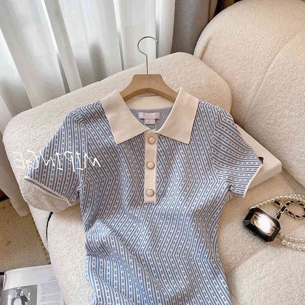 casual dresses polo collar dress, minority design, spring women's wear, 2022 french short sleeve jacquard knit skirt pgi5, Black;gray
casual dresses polo collar dress, minority design, spring women's wear, 2022 french short sleeve jacquard knit skirt pgi5, Black;gray