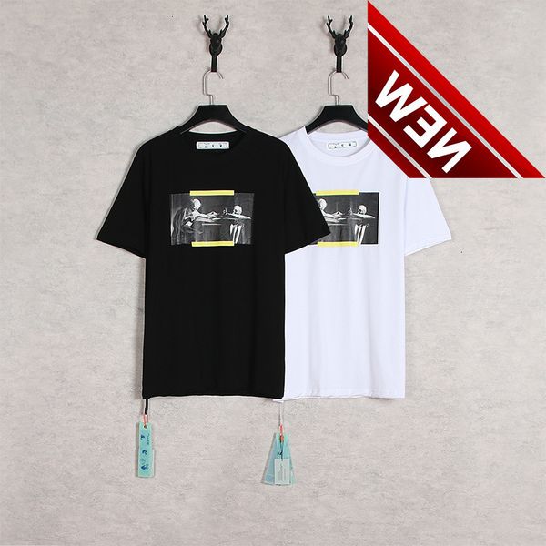 50%discount summer and 2022 new spring off caravaggio black white oil painting round neck pullover short sleeve for men women factory direct, White;black 
50%discount summer and 2022 new spring off caravaggio black white oil painting round neck pullover short sleeve for men women factory direct, White;black