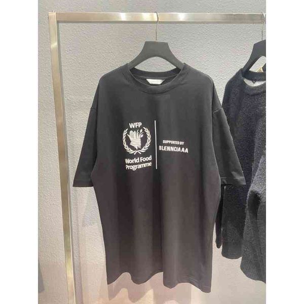 2022 designer bal t shirt correct high edition autumn new fashion brand paris ears of wheat grain printed b family t-shirt men and women loo, White;black
2022 designer bal t shirt correct high edition autumn new fashion brand paris ears of wheat grain printed b family t-shirt men and women loo, White;black