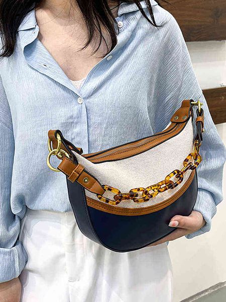 2022 trend contrast women's bag summer new underarm shoulder bags for women fashion pu leather female casual travel handbags g220517
2022 trend contrast women's bag summer new underarm shoulder bags for women fashion pu leather female casual travel handbags g220517