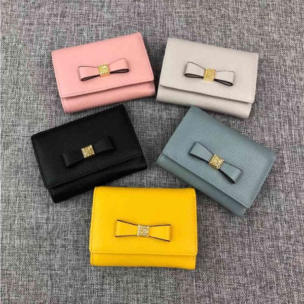 hbp trend women's sweet bow short zipper head layer cow leather large capacity wallet in four colors 220718, Red;black
hbp trend women's sweet bow short zipper head layer cow leather large capacity wallet in four colors 220718, Red;black