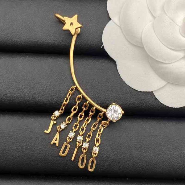 70% off jewelry new five pointed star tassel letter single earrings women's geometric fashion versatile earrings, Golden
70% off jewelry new five pointed star tassel letter single earrings women's geometric fashion versatile earrings, Golden