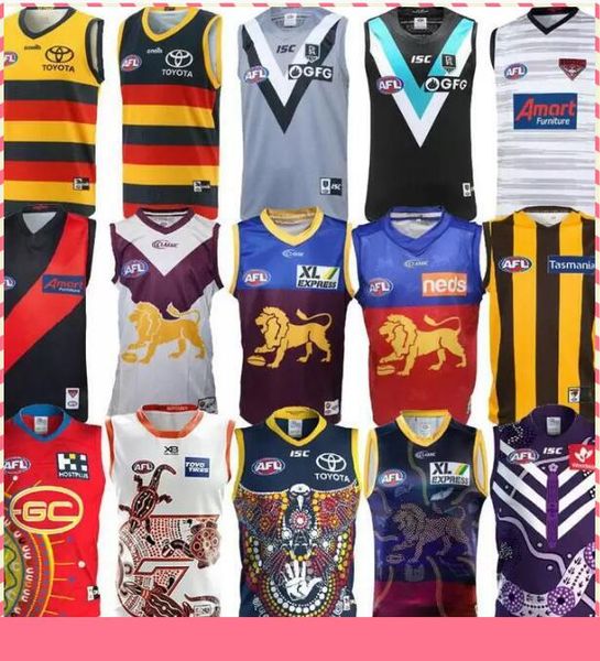 afl port adelaide crows essendon bombers jersey brisbane lions fremantle dockers tank gold coast suns hawthorn hawks vest australian rules f, Black;gray
afl port adelaide crows essendon bombers jersey brisbane lions fremantle dockers tank gold coast suns hawthorn hawks vest australian rules f, Black;gray