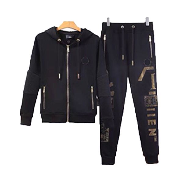 qp men's tracksuits sportswear fashion suit spring and autumn long-sleeved trousers phillip plain set body fitting casual two-piece men, Gray
qp men's tracksuits sportswear fashion suit spring and autumn long-sleeved trousers phillip plain set body fitting casual two-piece men, Gray