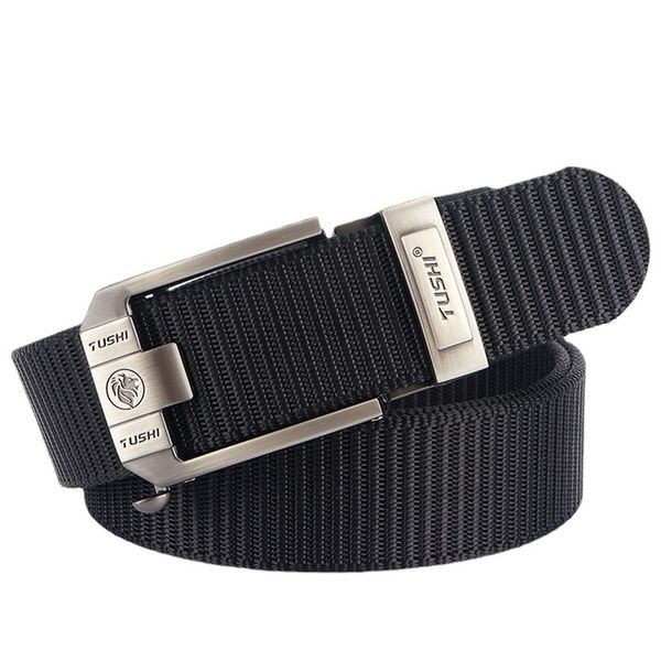 metal automatic buckle canvas men belt thick nylon jeans pants casual outdoor multifunctional tactical designer male s 220411, Black;brown
metal automatic buckle canvas men belt thick nylon jeans pants casual outdoor multifunctional tactical designer male s 220411, Black;brown