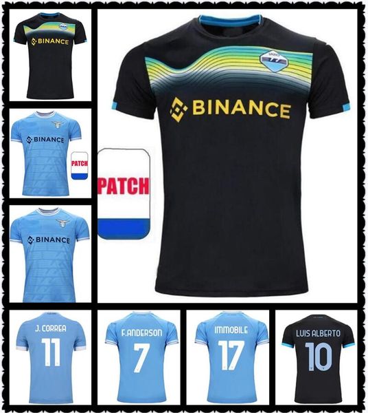 22 23 lazio soccer jerseys home away third 2022 2023 f. anderson immobile football shirt luis alberto immobile sergej zaccagni men kits magl, Black;yellow
22 23 lazio soccer jerseys home away third 2022 2023 f. anderson immobile football shirt luis alberto immobile sergej zaccagni men kits magl, Black;yellow