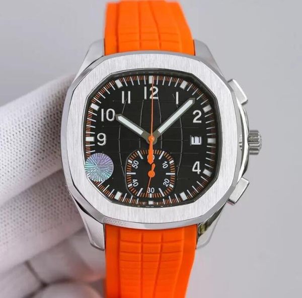 u1 4 mens business automatic mechanical watch rubber strap sapphire life water resistant design 42mm, Slivery;brown
u1 4 mens business automatic mechanical watch rubber strap sapphire life water resistant design 42mm, Slivery;brown
