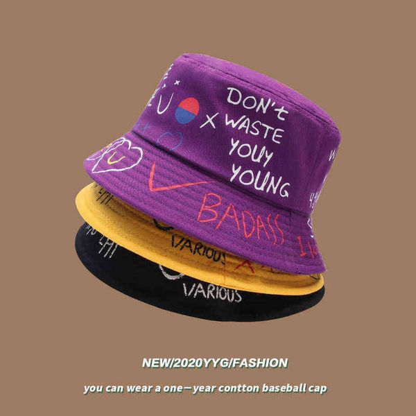 hat men's leisure fashion fisherman's hat summer korean versatile sun women's street graffiti basin trend
hat men's leisure fashion fisherman's hat summer korean versatile sun women's street graffiti basin trend