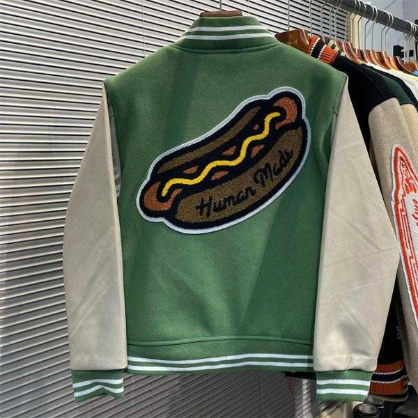 huiya03 human made varsity baseball jacket men clothing women bomber coats harajuku japanese racer streetwear motorcycle techwear park, Black;brown
huiya03 human made varsity baseball jacket men clothing women bomber coats harajuku japanese racer streetwear motorcycle techwear park, Black;brown