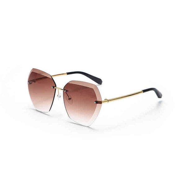 2022 women's sunglass fashion polygon rin framels glass large face thin sunglass, White;black
2022 women's sunglass fashion polygon rin framels glass large face thin sunglass, White;black
