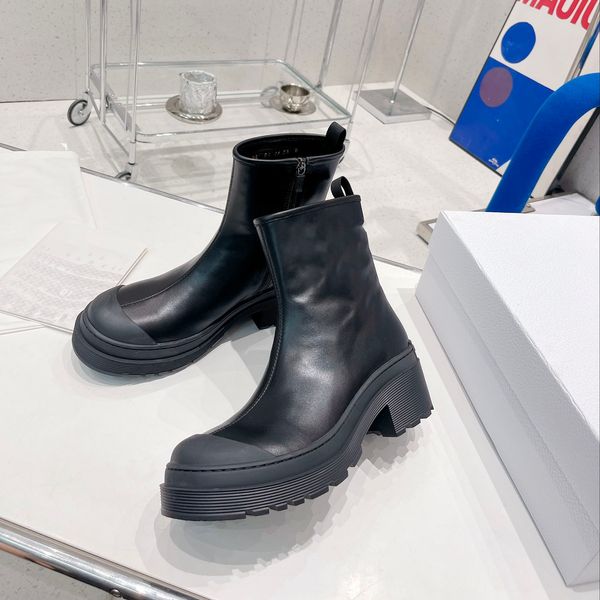 designer boots women black white supple calfskin round side zipper round toe boots leather symbol ankle boots eva sole winter large size sho
designer boots women black white supple calfskin round side zipper round toe boots leather symbol ankle boots eva sole winter large size sho