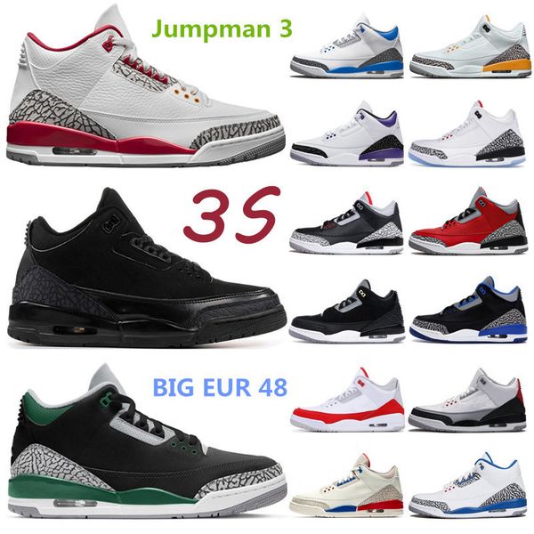 3 3s jumpman men women basketball shoes sneakers cardinal red pine green racer blue laser orange outdoor sports trainers size 36-48 fast del
3 3s jumpman men women basketball shoes sneakers cardinal red pine green racer blue laser orange outdoor sports trainers size 36-48 fast del