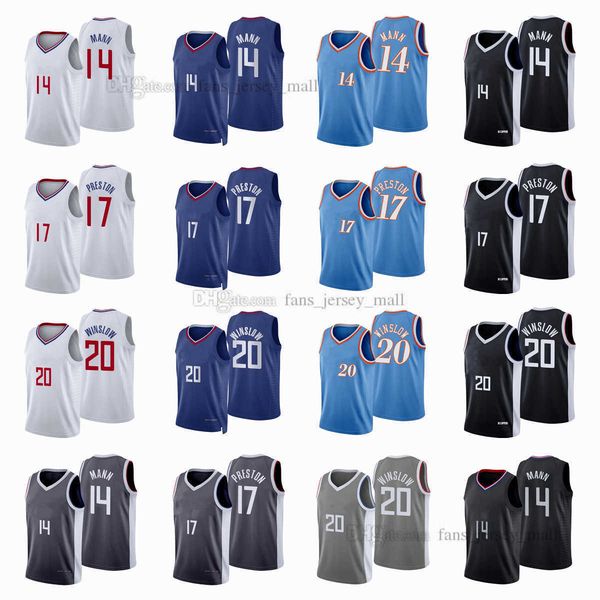 printed 75th city basketball jerseys terance 14 mann jason 17 preston justise 20 winslow nicolas 33 batum jersey color white blue black cust, Black;red
printed 75th city basketball jerseys terance 14 mann jason 17 preston justise 20 winslow nicolas 33 batum jersey color white blue black cust, Black;red