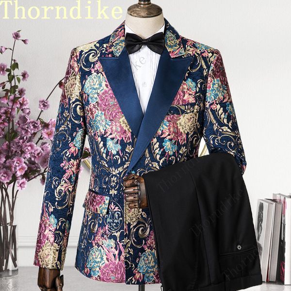 men's suits blazers thorndike fashion groom navy blue jacquard tuxedos wear wedding party groomsman terno jacket pant vest 220826, White;black
men's suits blazers thorndike fashion groom navy blue jacquard tuxedos wear wedding party groomsman terno jacket pant vest 220826, White;black
