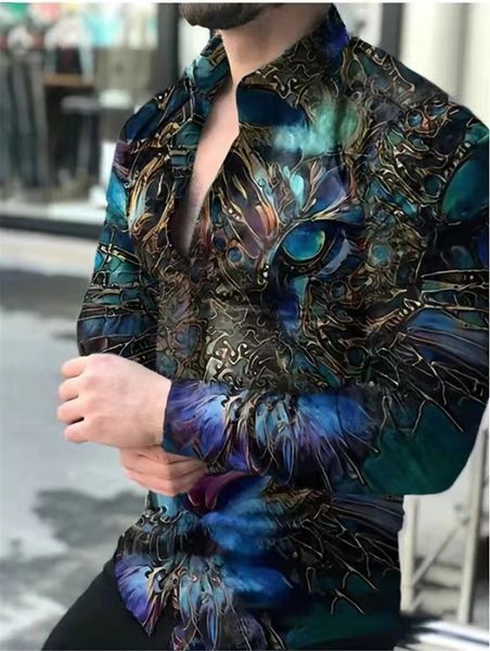 plus size print mens shirts designer hawaiian shirt button up casual long sleeve summer animal luxury t shirt tees slim fit blouses, White;black
plus size print mens shirts designer hawaiian shirt button up casual long sleeve summer animal luxury t shirt tees slim fit blouses, White;black