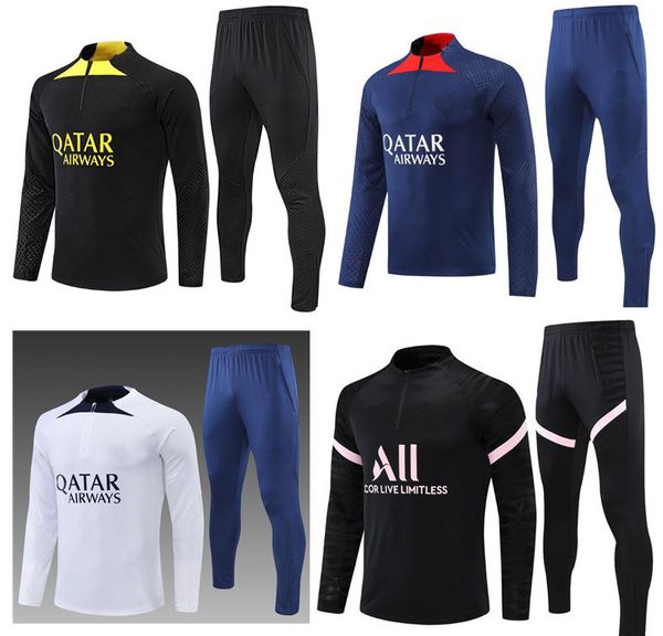 2022 23 mbappe psgs tracksuit cuisance payet football training suits hazard benzema vini jr sergio ramos ansu fati survetement maillots de f, Black;yellow
2022 23 mbappe psgs tracksuit cuisance payet football training suits hazard benzema vini jr sergio ramos ansu fati survetement maillots de f, Black;yellow
