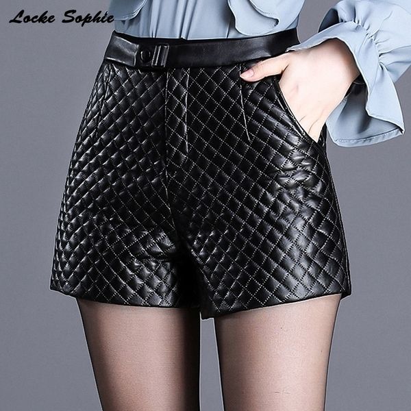 1pcs high waist shorts womens leather shorts spring fashion faux fur pu leathe plaid ladies skinny leatherwear shorts y200403, White;black
1pcs high waist shorts womens leather shorts spring fashion faux fur pu leathe plaid ladies skinny leatherwear shorts y200403, White;black
