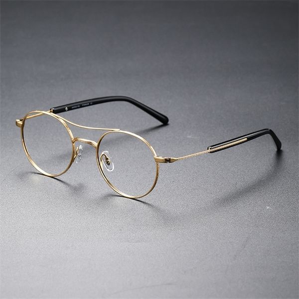 shop eyeglasses onlines double beam full frame glasses, large face, round plate, pure titanium frame, the same model can always be equipped, White;black
shop eyeglasses onlines double beam full frame glasses, large face, round plate, pure titanium frame, the same model can always be equipped, White;black