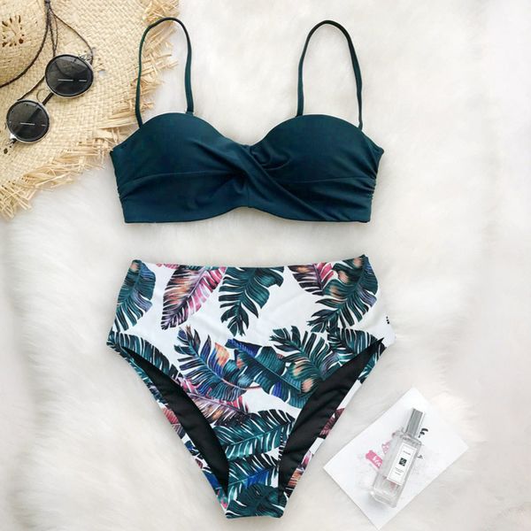 high waist bikini set women bikini flower swimwear vintage halter neck swimsuit female biquini bain deep blue bathing suit y200319, White;black
high waist bikini set women bikini flower swimwear vintage halter neck swimsuit female biquini bain deep blue bathing suit y200319, White;black