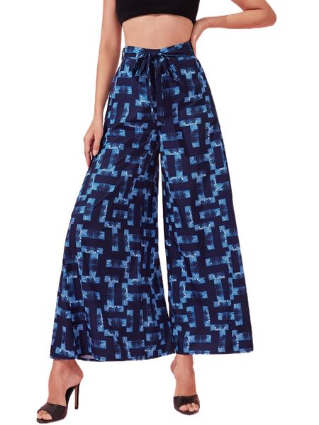 x simone desantis high waist allover print belted wide leg pants y3go#, Black;white
x simone desantis high waist allover print belted wide leg pants y3go#, Black;white