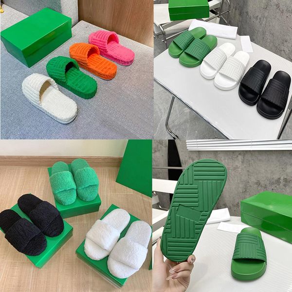 designer slippers women rubber sandals striped slides thick bottom slipper fluffy sponge sandal non-slip lazy scuffs shoes with box, Black
designer slippers women rubber sandals striped slides thick bottom slipper fluffy sponge sandal non-slip lazy scuffs shoes with box, Black