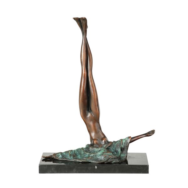 headstand nude breasts girl statue woman sculpture bronze modern naked female figurine vintage erotic art decor, Silver
headstand nude breasts girl statue woman sculpture bronze modern naked female figurine vintage erotic art decor, Silver