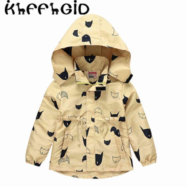 2021 and autumn new children fashion boys and girls print windbreaker waist belt cap detachable casual jacket with skin j220718, Blue;gray
2021 and autumn new children fashion boys and girls print windbreaker waist belt cap detachable casual jacket with skin j220718, Blue;gray