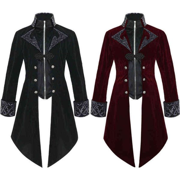 medieval victorian come tuxedo gentlema tailcoat vampire gothic steampunk trench vintage frock outfit coat for men l220714, Black;red
medieval victorian come tuxedo gentlema tailcoat vampire gothic steampunk trench vintage frock outfit coat for men l220714, Black;red